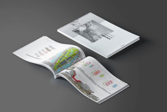 Architecture Portfolio Template V3: Let Your Work Speak Louder