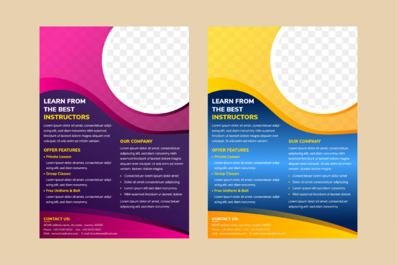 Best Instructor Vertical Flyer Purple: A Modern Marketing Tool
