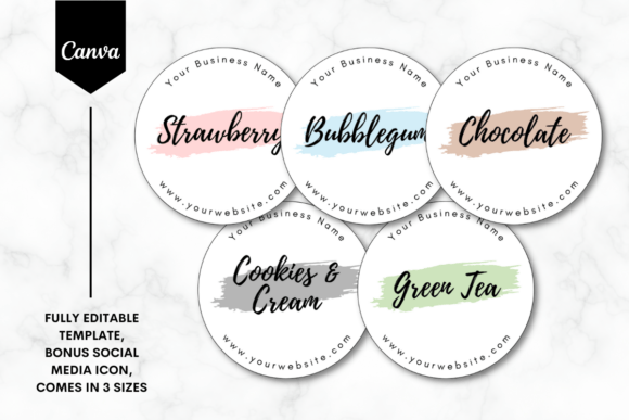 Elevate Your Brand with a Custom Round Label