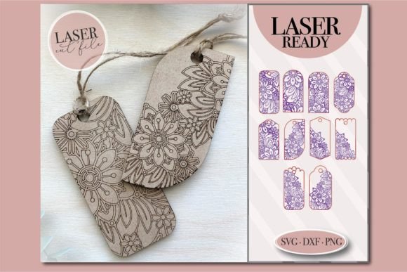 Floral Gift Tags Bundle: Elegant Digital Templates