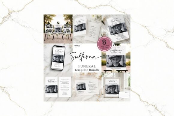 Funeral Bundle B&W Canva FR003: A Complete Guide