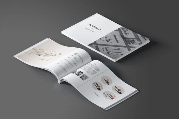 Indesign Architecture Portfolio Template: Less is More