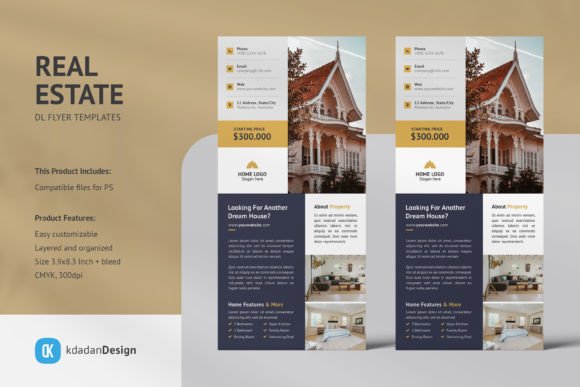 Modern Real Estate Flyers: A Design Asset Breakdown