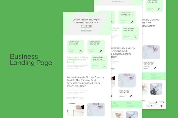 Multifaceted Email Marketing Newsletter: A Versatile Design System