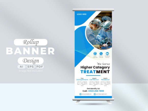 Professional Healthcare Signage Banner Design